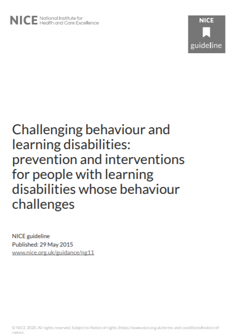 Positive Behaviour Support for Adults and Children with Challenging ...